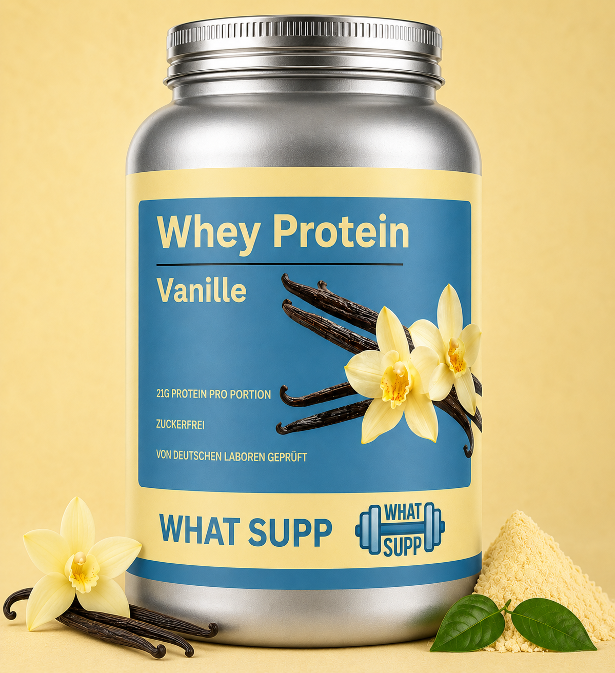 WhatSupp Whey Protein Vanille